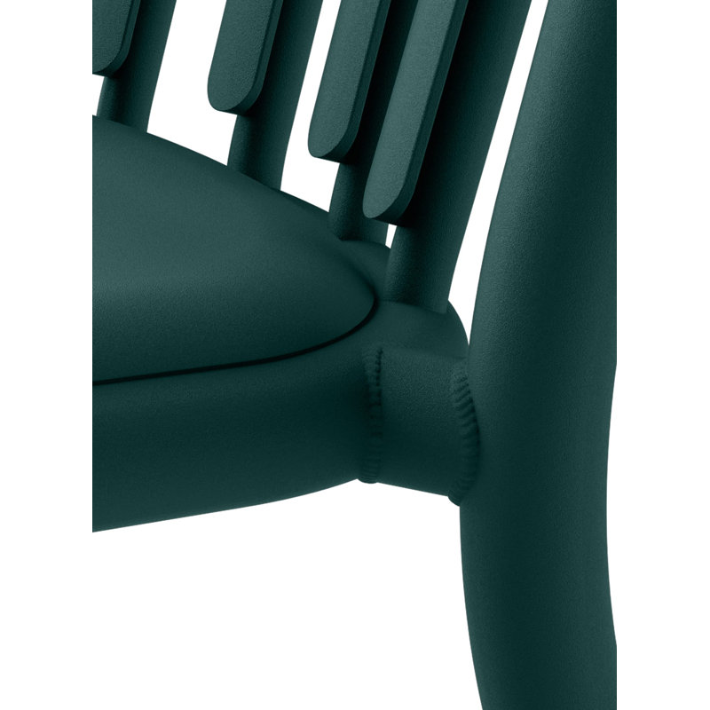 Fred 7 Piece Dining Set, Green, 29.9" H x 86.6" W x 39.4" D, Dark Sage