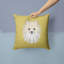 Coussin décoratif intérieur/extérieur poméranie damier clair-14982875