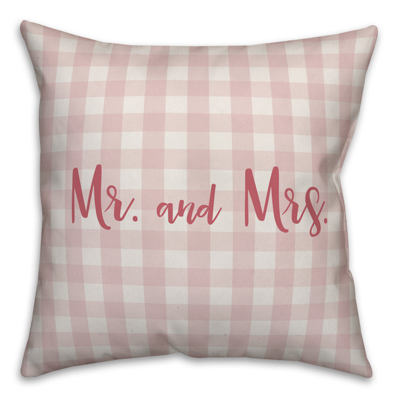  Coussin M. et Mme, Coussin décoratif, Rose