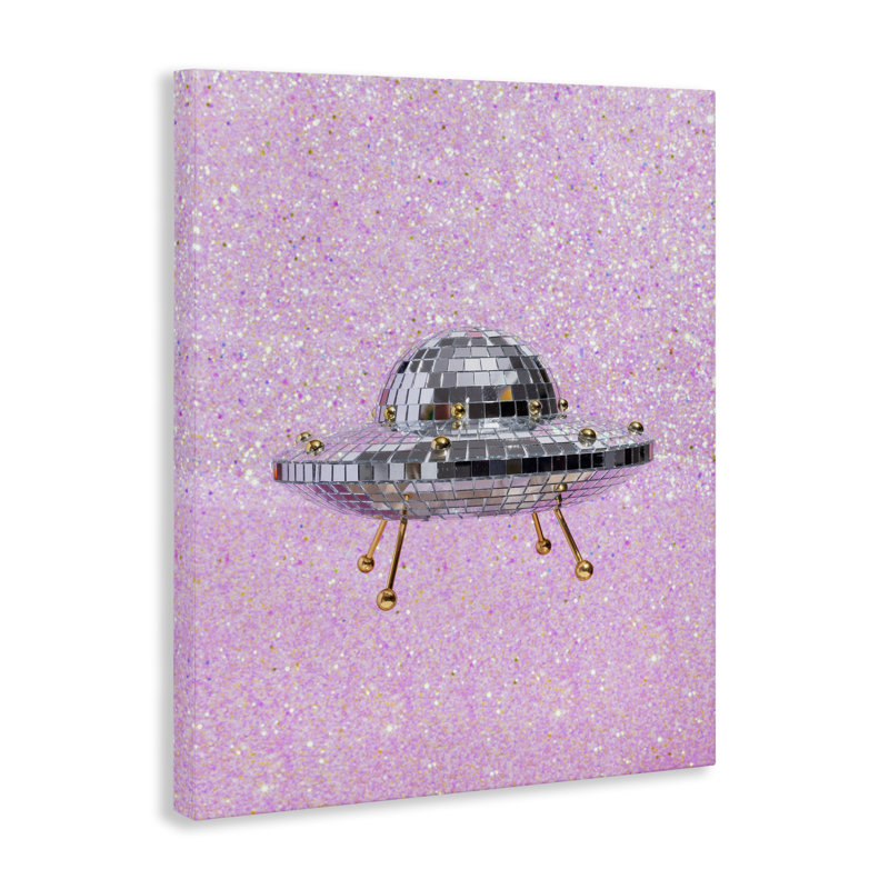 Art mural sur toile Disco, H 20 po x l 16 po