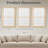 3 Piece Framed Wall Art Set, Modern Abstract Geometric Design-261990021-261990026