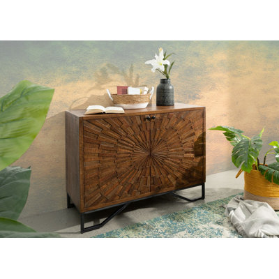 Solid Wood 107cm W Chest of Drawers