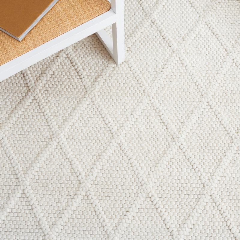 Trellis Hand Woven Area Rug, Round 183 cm