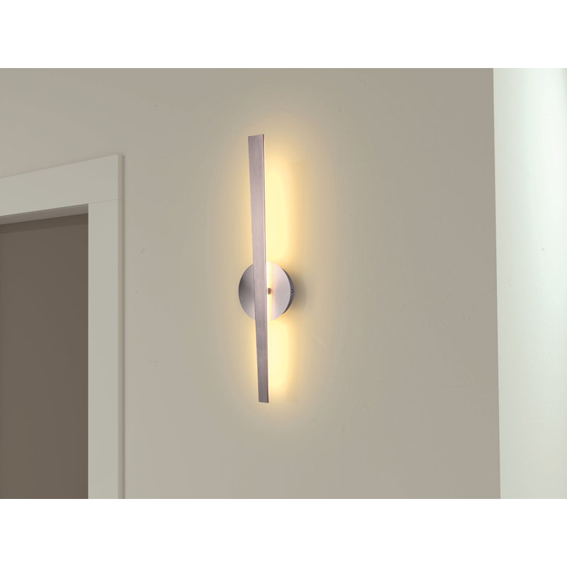 Balmorhea 6'' Dimmable LED Wall Mounted Picture Light, Satin Nickel