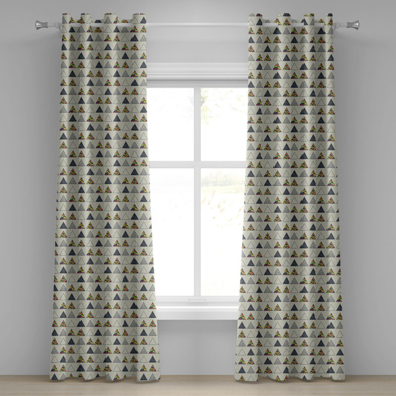 Sateen Blackout Curtains / Drapes Pair, 50" W x 84" L