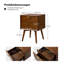 Lilibeth Hidden Drawer Design Bedside Table With Charing Station-1953881059