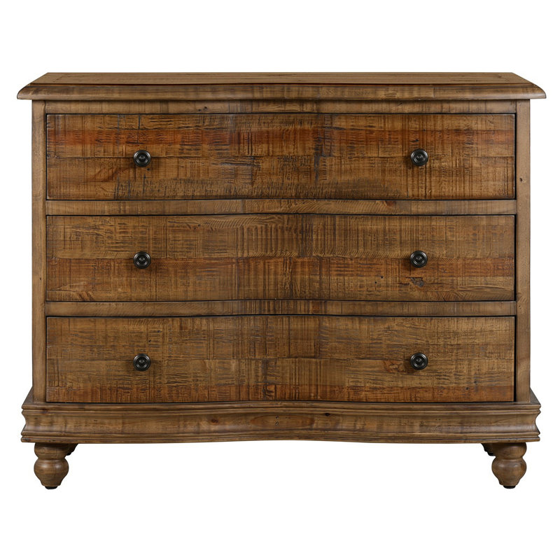 Curved Pine Chest