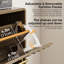 16 Pair Flip Down Shoe Storage