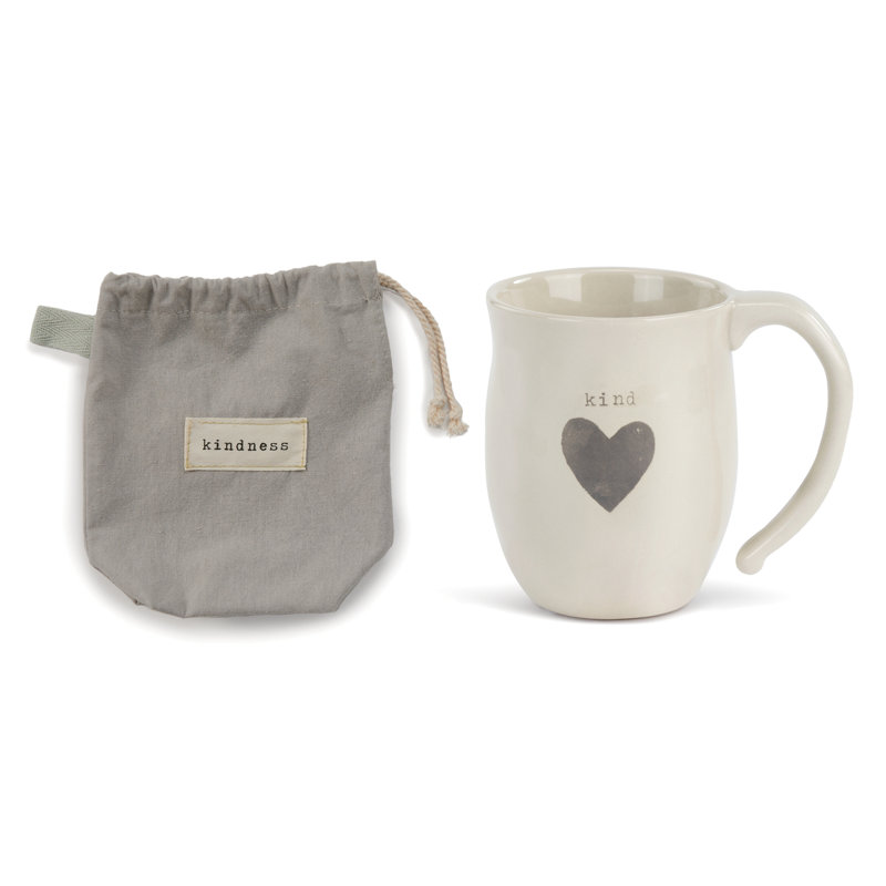 Crow Stoneware Coffee Mug