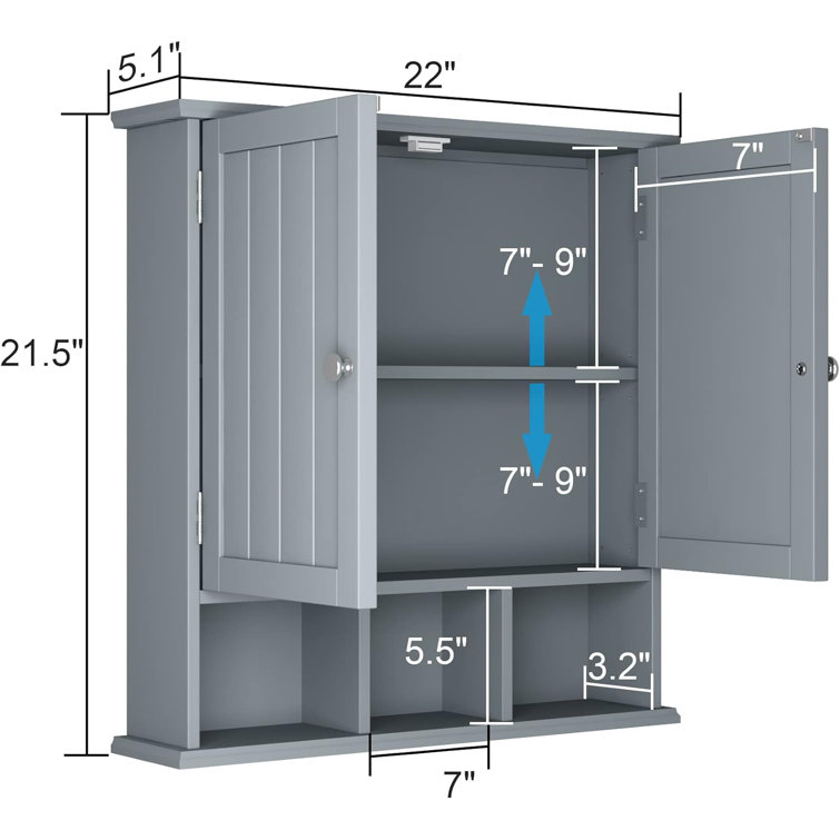 Wildon Home® Cadian Wall Bathroom Cabinet - Wayfair Canada