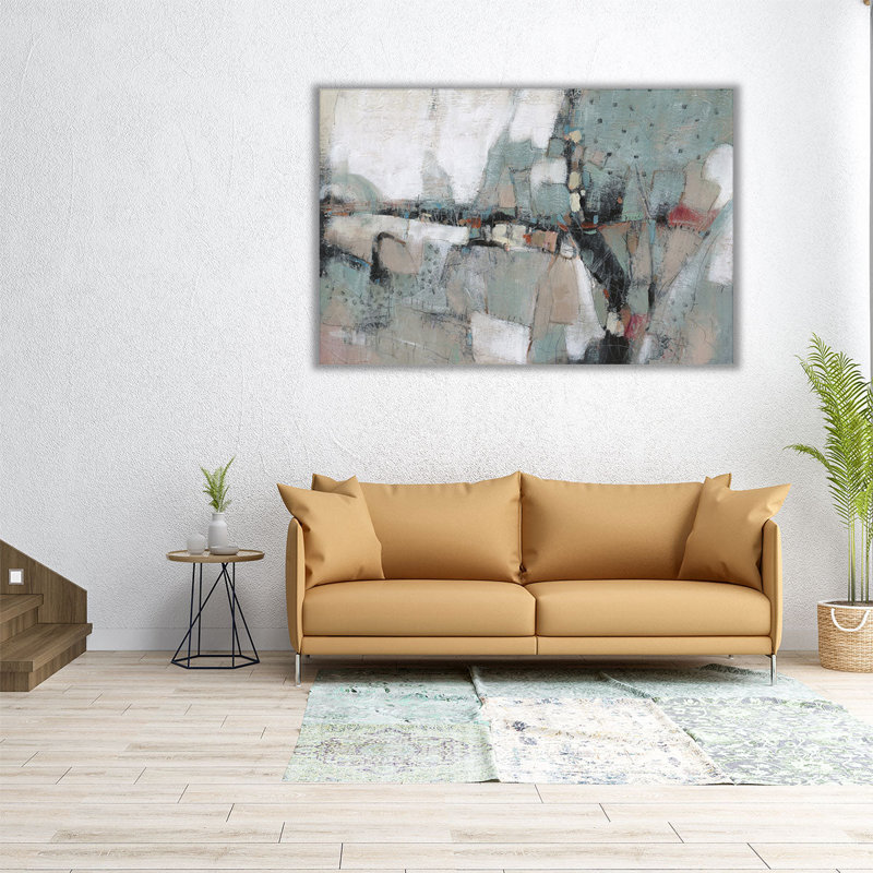 Embellished Patchwork I - reproduction d'art sur toile, H 20 po x l 30 po