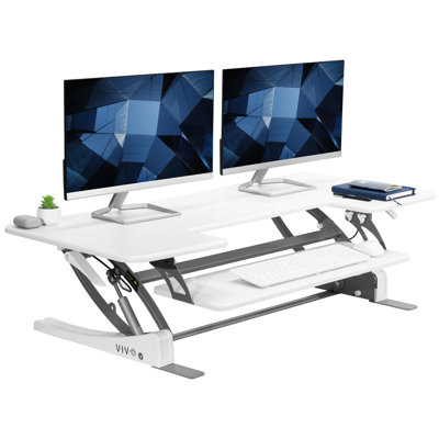 Support pour écran de bureau debout réglable en hauteur VIVO (DESK-V048V)
