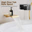 Ensemble de robinet de douche brossé or brossé 10 po avec douchette de baignoire