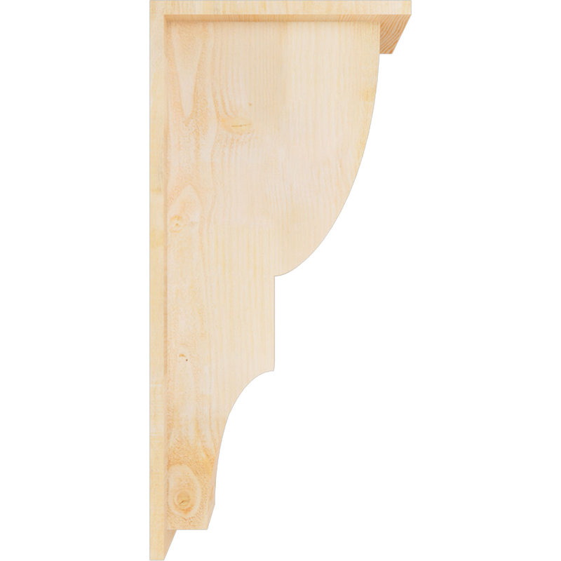 Corbeau Ridgewood avec contre-plaque, H 22 po x l 6 po x P 14 po, Sapin de Douglas, Sciage brut