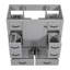 Meuble-lavabo 36 po sans lavabo, base d'armoire seulement, six tiroirs, diviseur de tiroir multifonctionnel, tablette réglable, gris-1177991486
