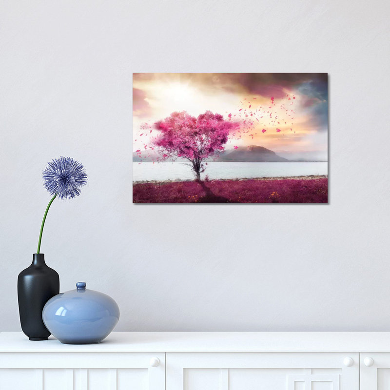 Lofoten Heart by Andreas Stridsberg - 1 Piece Wrapped Canvas Wall Art, 30.48 cm H x 45.72 cm W