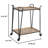 ClickDecor Cooper Bar Cart