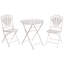 Bistro Set Kurz Metal Blue-124267005