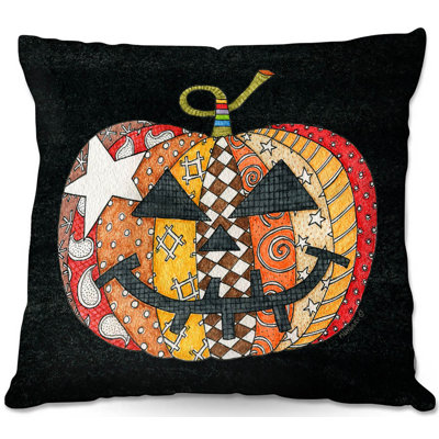  Couch Pumpkin Throw Pillow