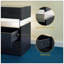 LED Nightstand 3 Drawer Acrylic Board Bedroom End Table-296412180