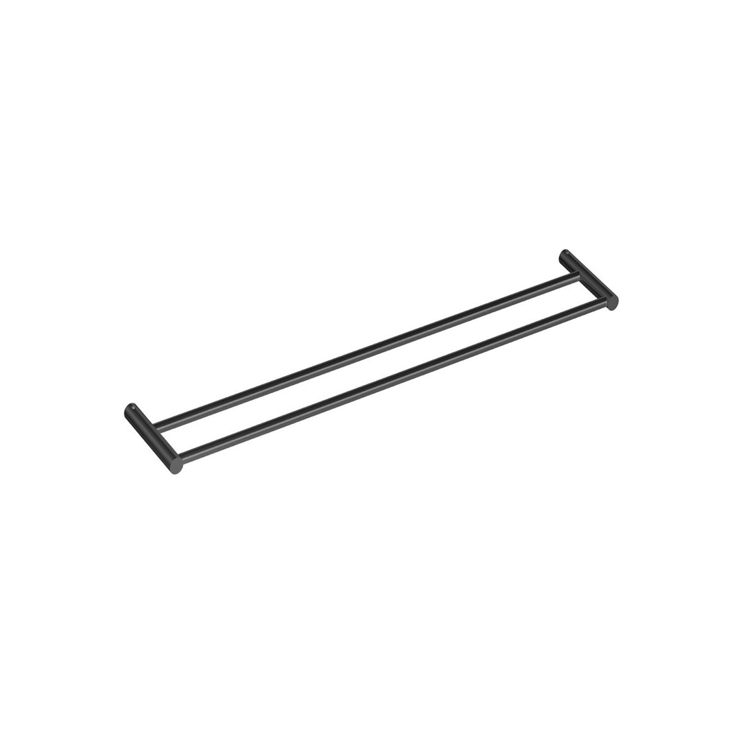Double 50cm Wall Mounted Towel Rail