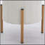 Repose-pieds de rangement moderne avec base en métal, couvercle amovible pour le salon et la chambre à coucher, parfait pour le rangement supplémentaire et les sièges-1451924242