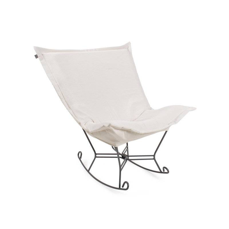 Repose-pieds Puff Rocker Pana naturel / naturel, Naturel