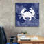  «Crab» par Erin Clark, art mural sur toile, 37 po x 37 po