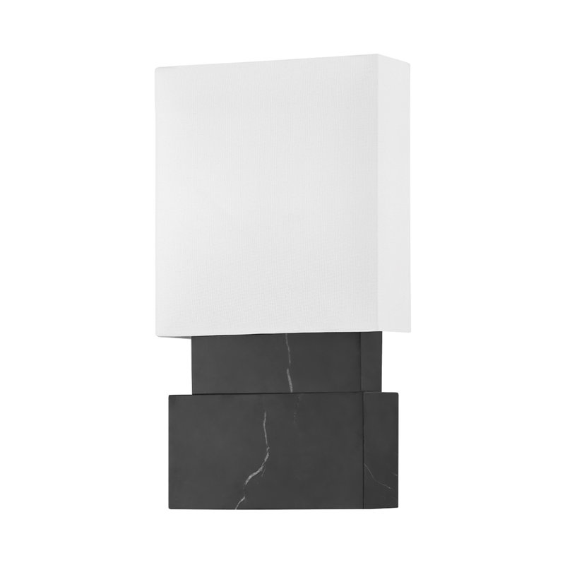 Haight 2 - Light Flush Mounted Sconce, White Marble