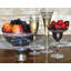 Flûte en verre Pewter Vine