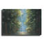 Art mural en métal Sunlit Forest Blue C 'par Julia Purinton-879515297