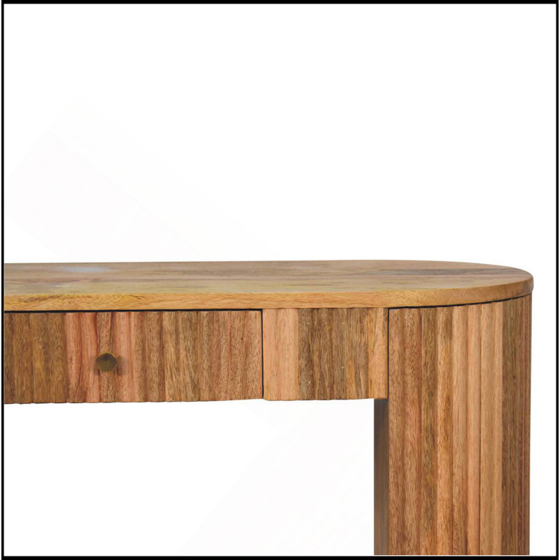 Solid Wood Soba Straight Console Table
