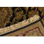Hand-Knotted High-Quality Black and Red Area Rug