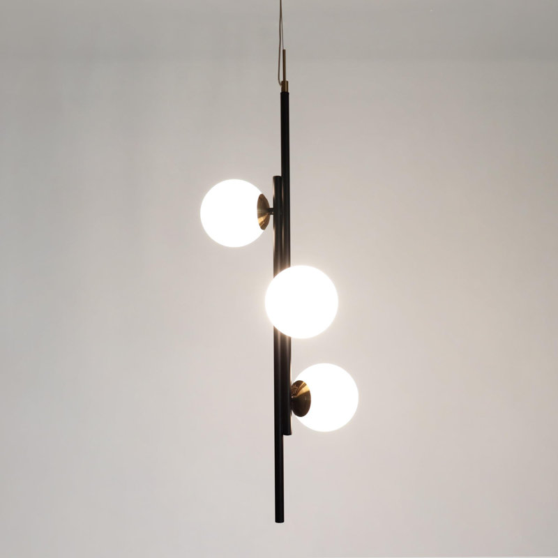 Christobel 3 - Light Unique / Statement Geometric LED Chandelier