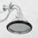 Wall-Mount Telephone Faucet with Cross Handles and 4" Wall Couplers