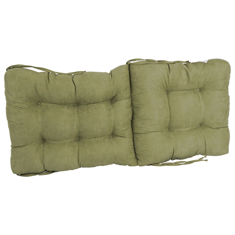 Coussin de siège / dossier en sergé pour l'intérieur, Sauge