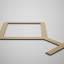 Panneaux muraux décoratifs en bois Cameron, grand, l 39 po x H 23 3/8 po x T 3/8 po, chêne blanc-1120968858