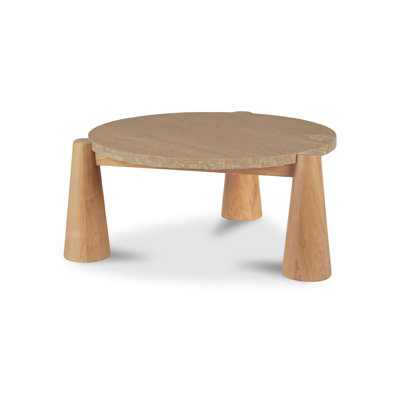 Table basse d'extérieur naturelle Lipsey