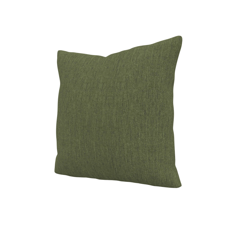 Jem Gabi Sunbrella® Indoor/Outdoor Throw Pillow, Square 18", Sunbrella Canvas Fern
