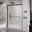 44-48*72 INCH Frame Double Sliding Soft-Close Shower Doors, Bathroom Sliding Shower Door, (6Mm) Thick SGCC Tempered Glass Door For Bathroom Door-120984459