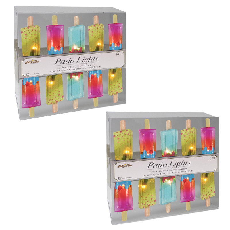 Indoor 10 - Bulb 11'' Plug-in Novelty String Light