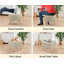 Fauteuil demi-tonneau pivotant avec repose-pieds Sharolynn-344291372