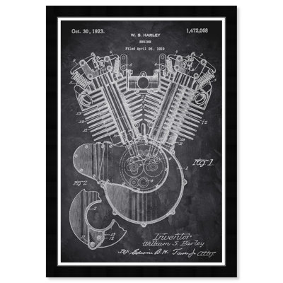 " Transportation Harley Engine "