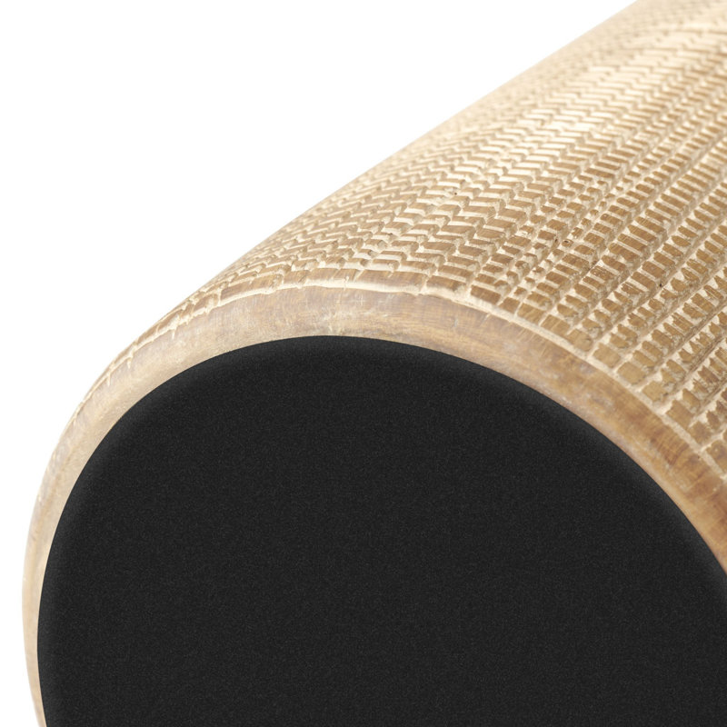  Vase de table Lakista, H 16,5 po x l 5 po x P 5 po, Beige
