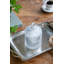Pots en verre avec couvercle - ensemble de 2 - transparent