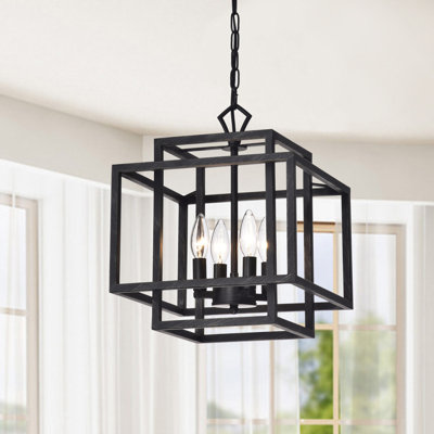 Nickson 4 - Light Lantern Geometric Pendant