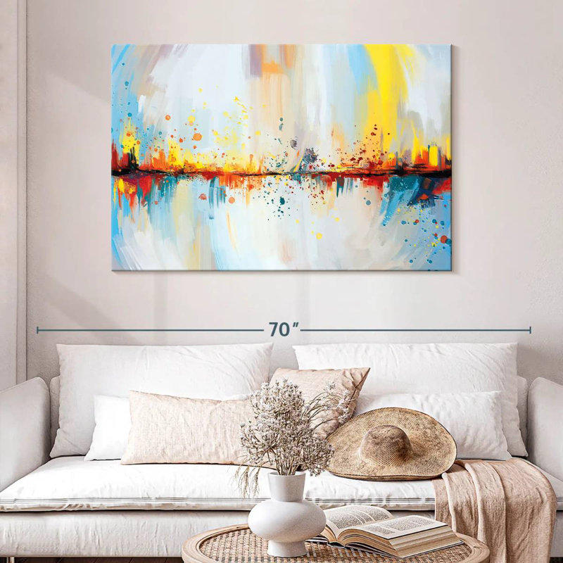 Avery Cityscape Abstract, 32" H x 48" W