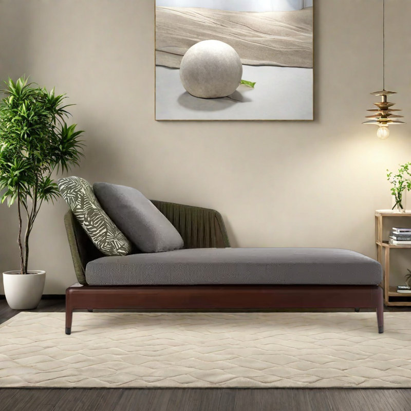 Chaise en teck durable de haute qualité, Orienté à gauche (vu de face)