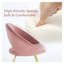 Ensemble de 2 chaises d'appoint en velours moderne avec pieds en métal dorés Modern Velvet