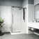 Elan E-class 48" W x 36" D x 82" H Sliding Frameless Shower Enclosure with 3/8" Clear Glass&Base